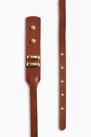 Tan Leather Waist Belt